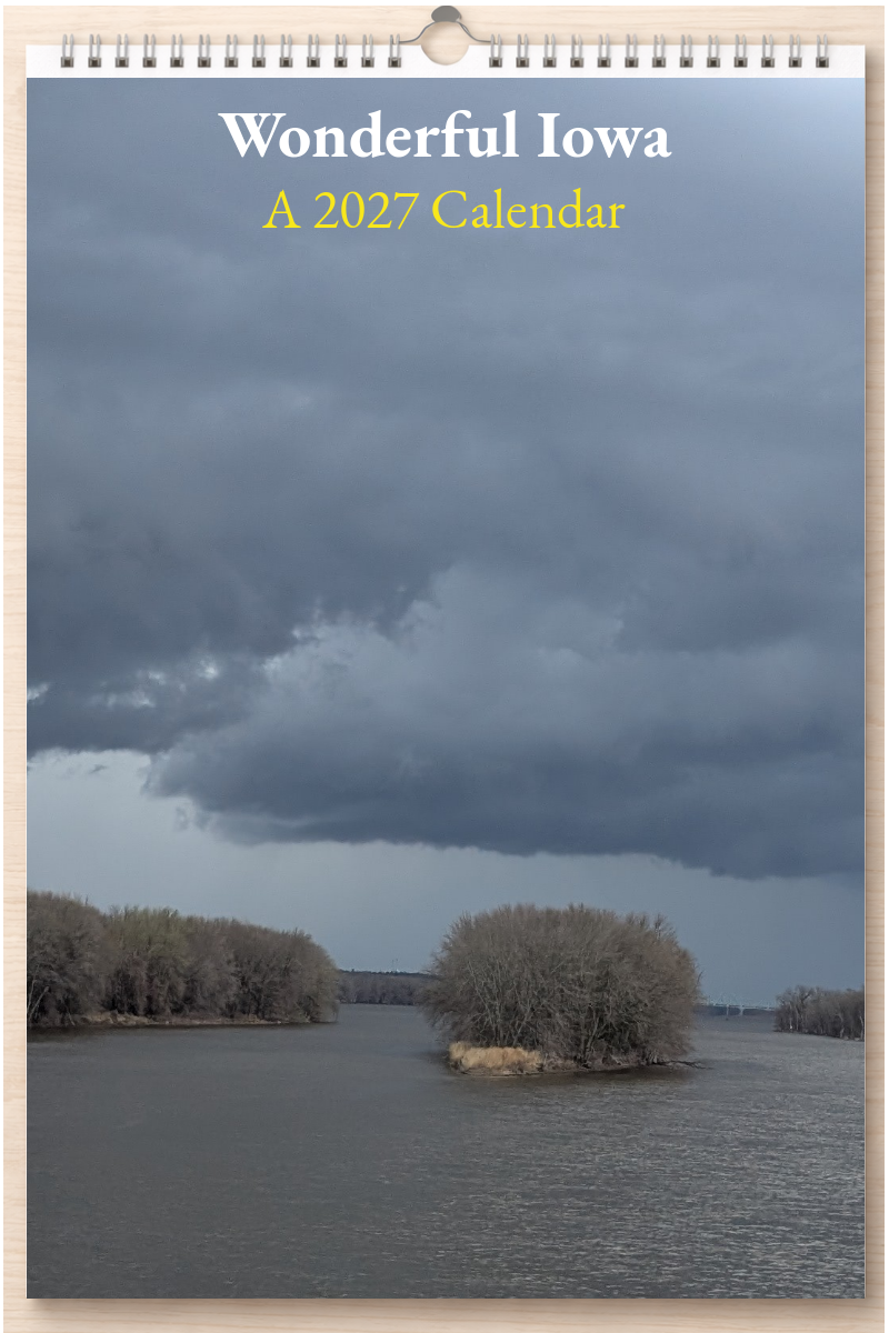 Wonderful Iowa: A 2027 Calendar
