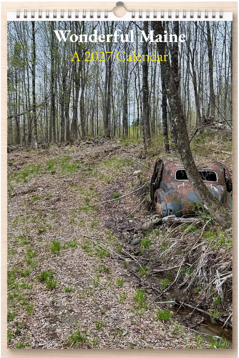 Wonderful Maine: A 2027 Calendar