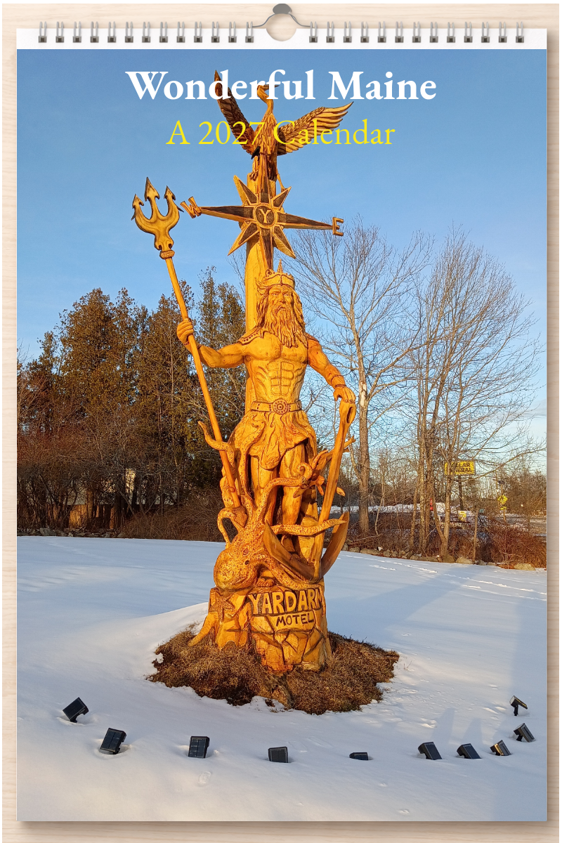 Wonderful Maine: A 2027 Calendar