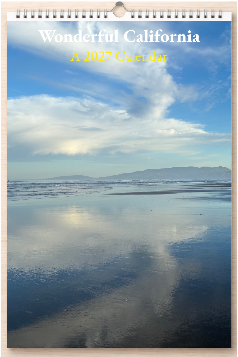 Wonderful California: A 2027 Calendar