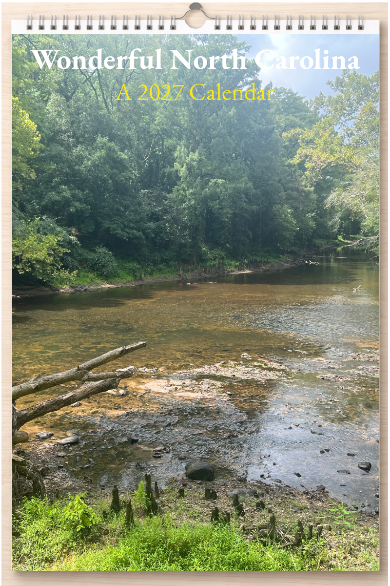 Wonderful North Carolina: A 2027 Calendar
