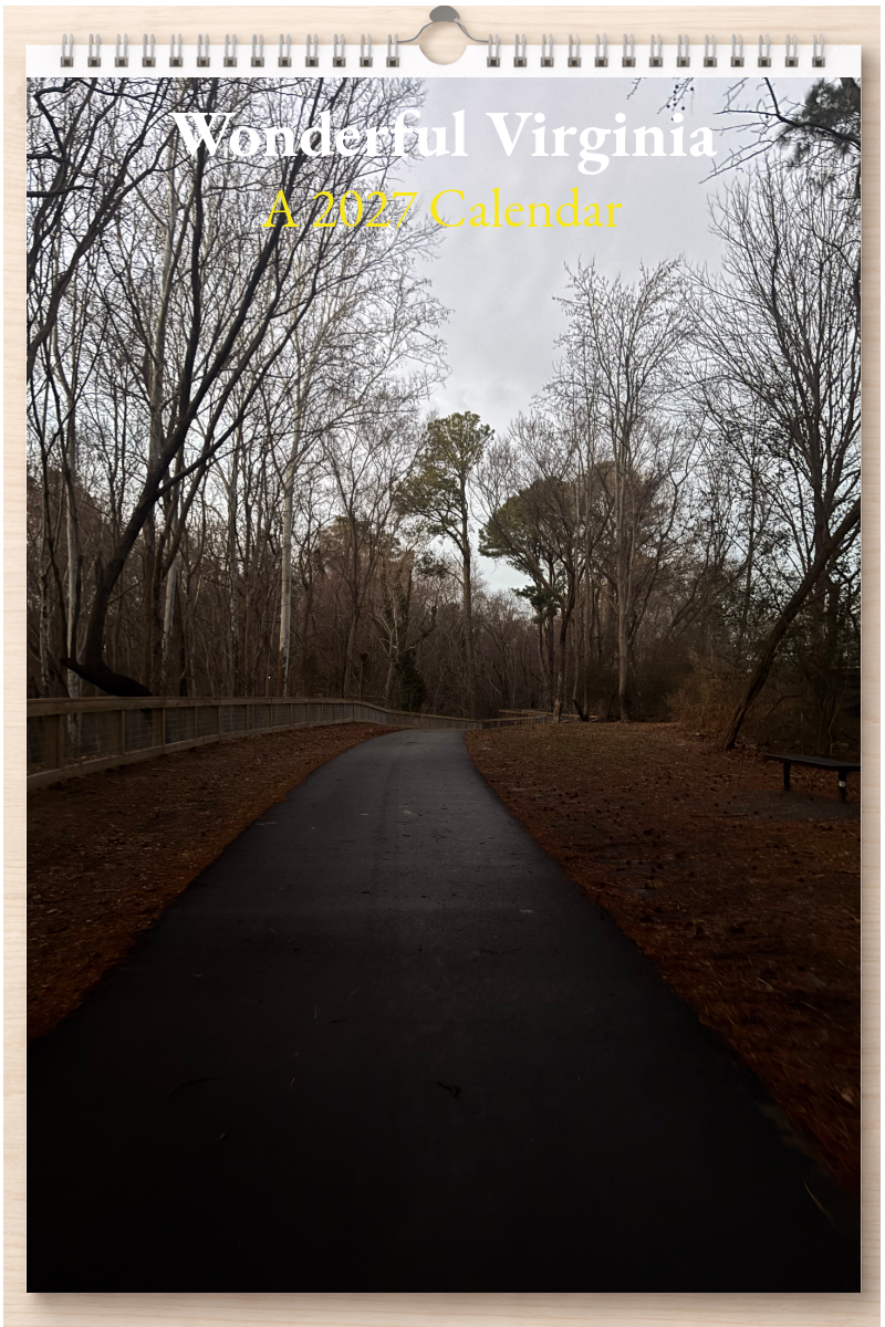 Wonderful Virginia: A 2027 Calendar