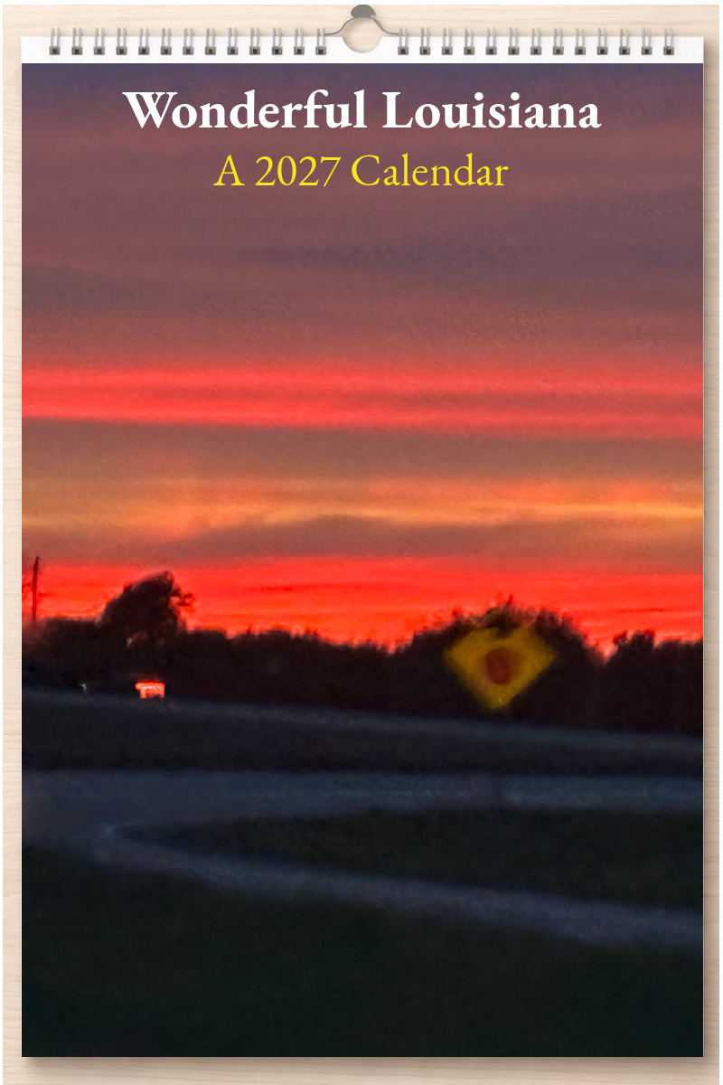 Wonderful Louisiana: A 2027 Calendar