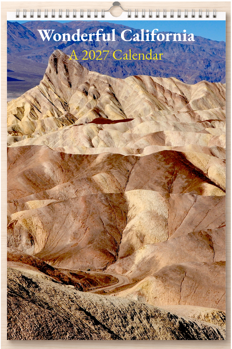 Wonderful California: A 2027 Calendar