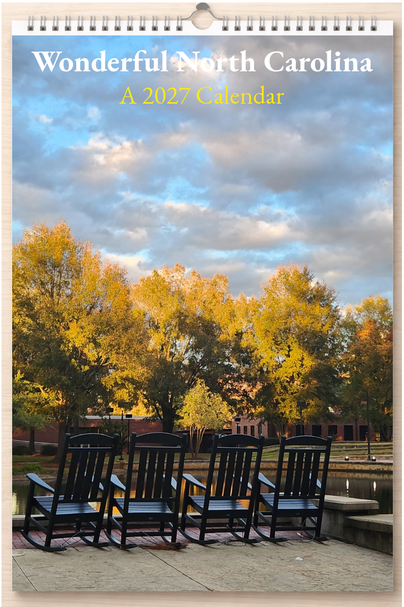 Wonderful North Carolina: A 2027 Calendar