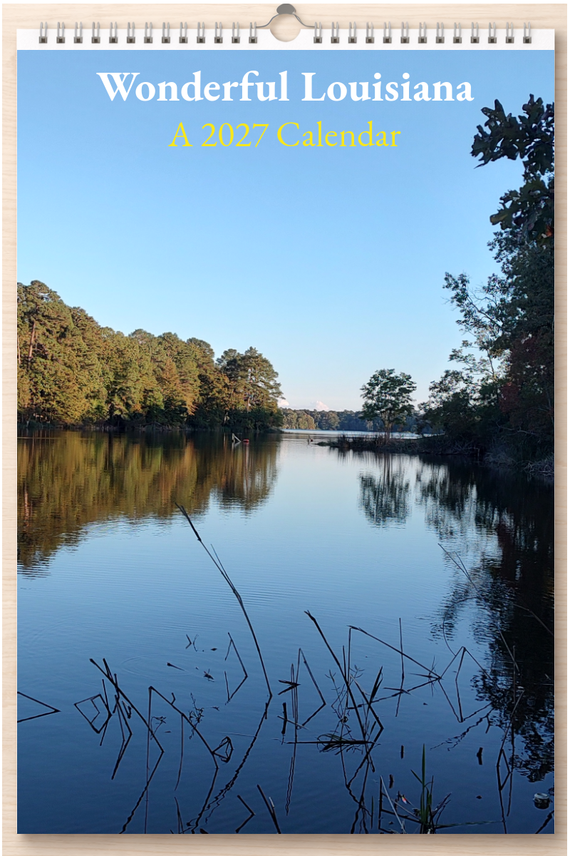 Wonderful Louisiana: A 2027 Calendar