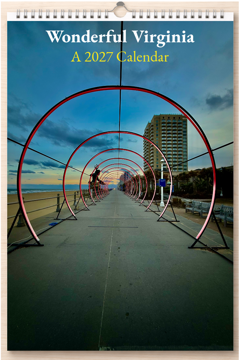 Wonderful Virginia: A 2027 Calendar