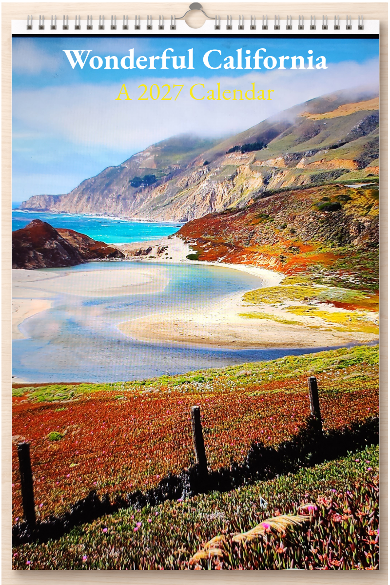 Wonderful California: A 2027 Calendar