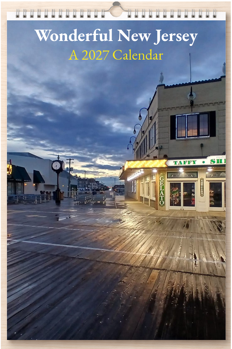 Wonderful New Jersey: A 2027 Calendar