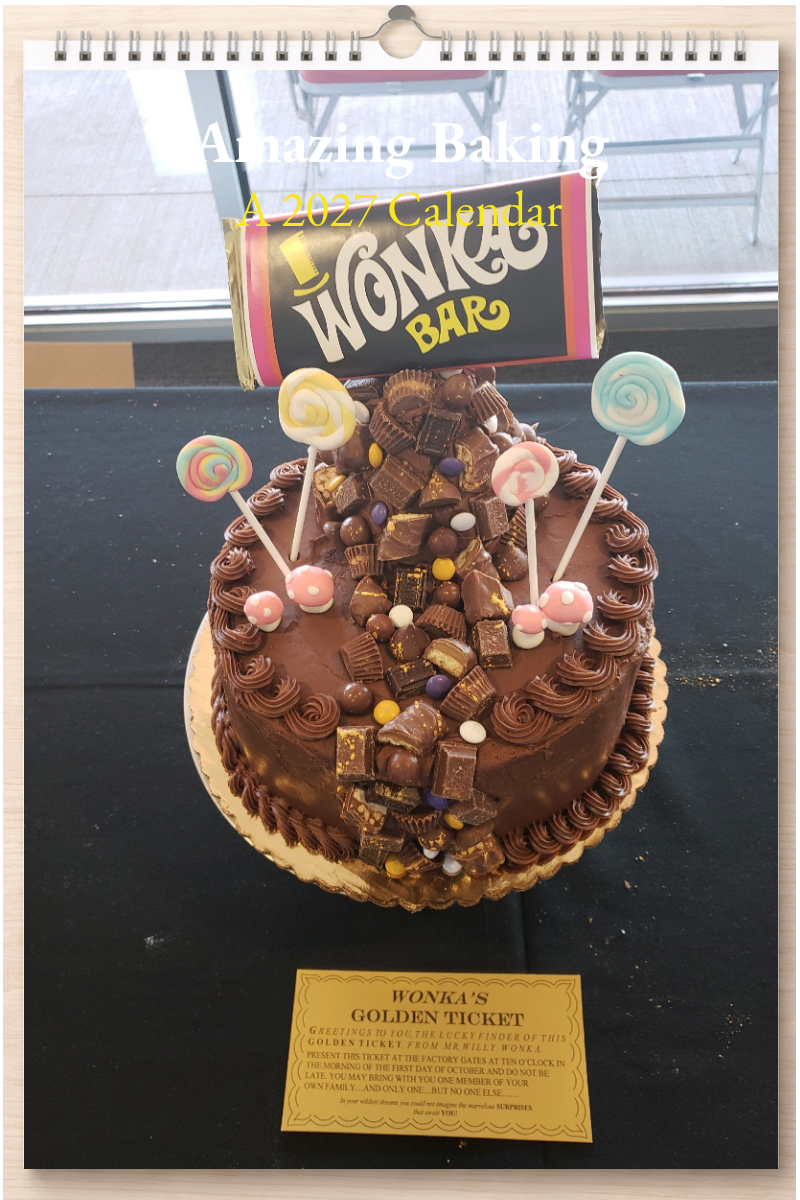 Amazing Baking: A 2027 Calendar
