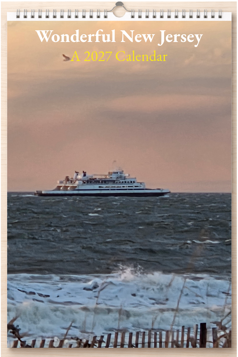 Wonderful New Jersey: A 2027 Calendar