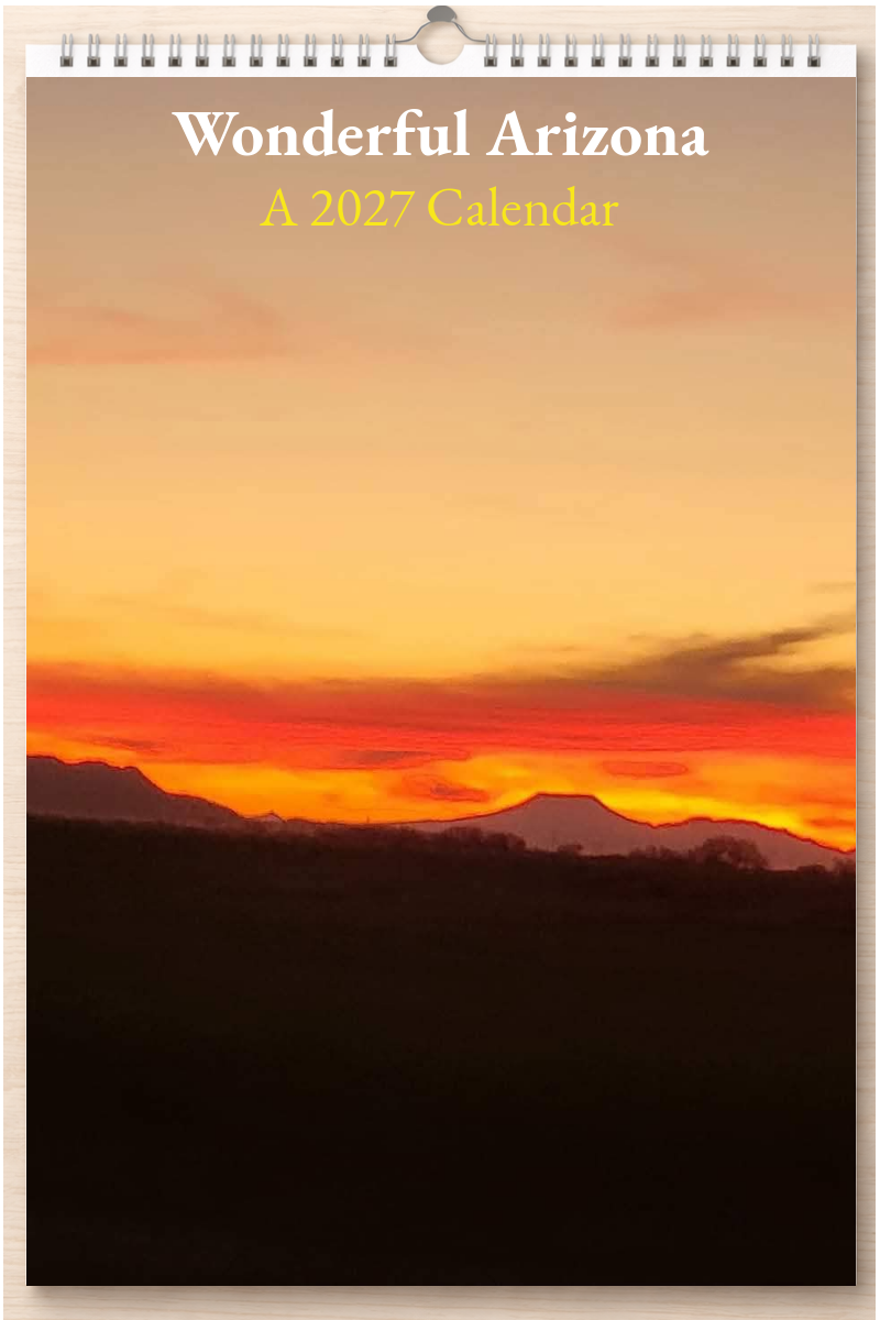 Wonderful Arizona: A 2027 Calendar