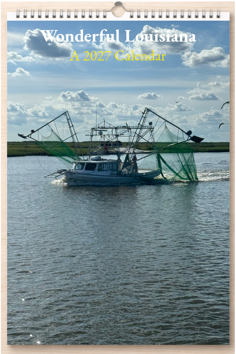 Wonderful Louisiana: A 2027 Calendar