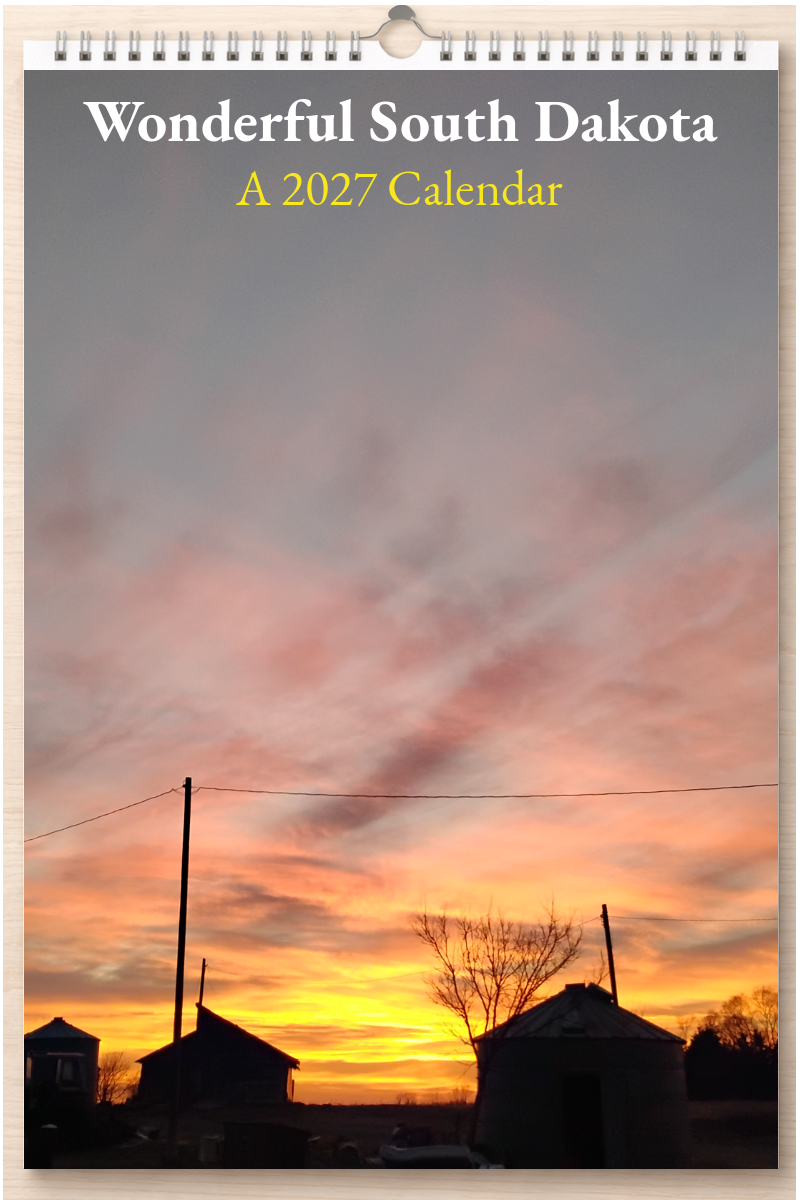 Wonderful South Dakota: A 2027 Calendar