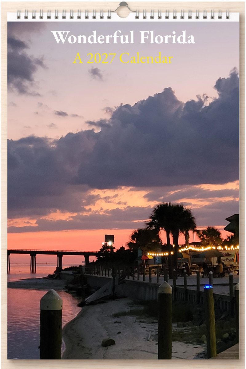 Wonderful Florida: A 2027 Calendar