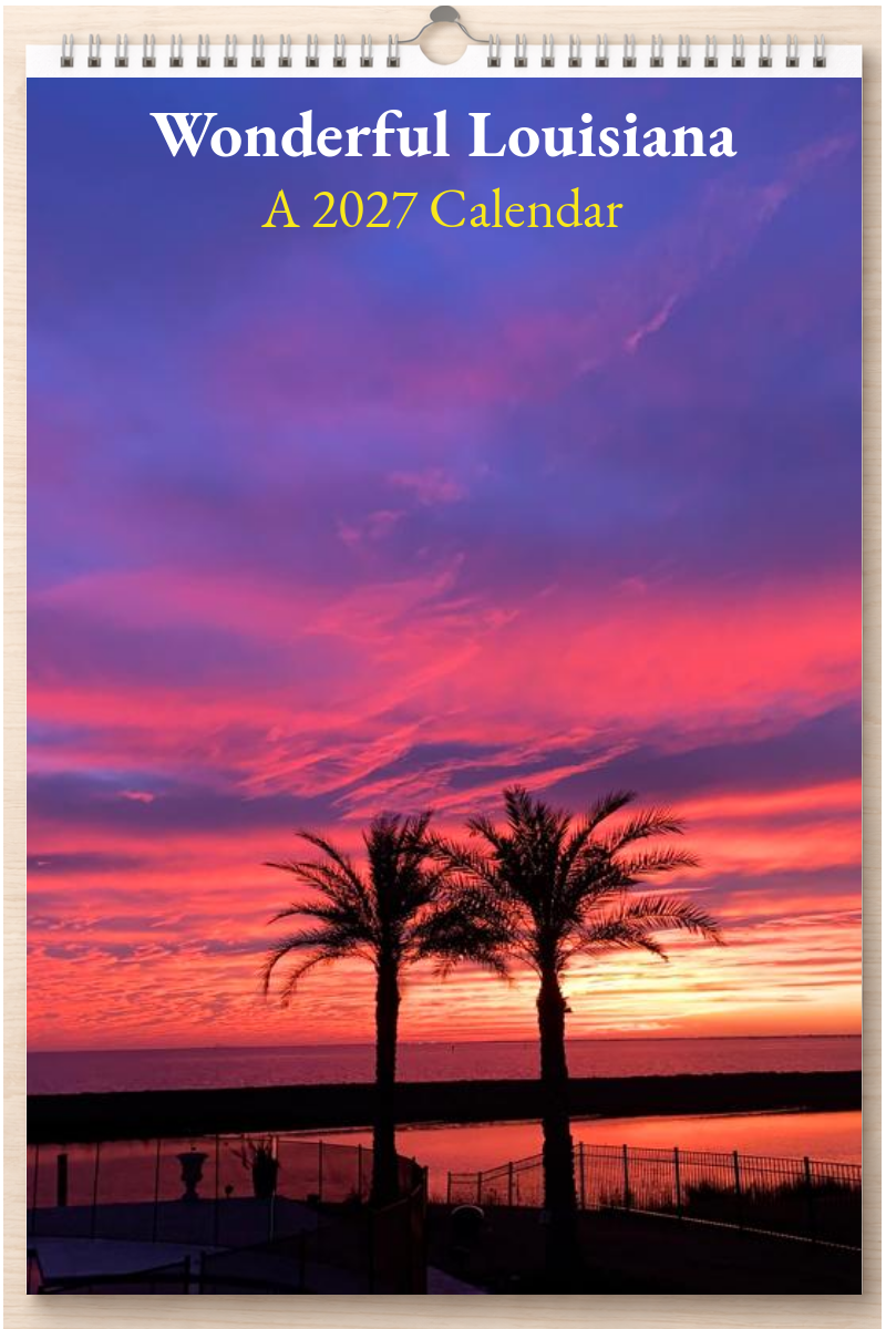 Wonderful Louisiana: A 2027 Calendar