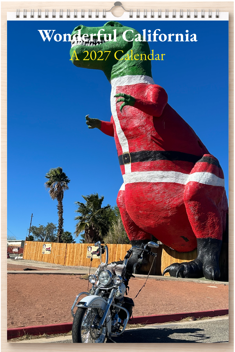 Wonderful California: A 2027 Calendar