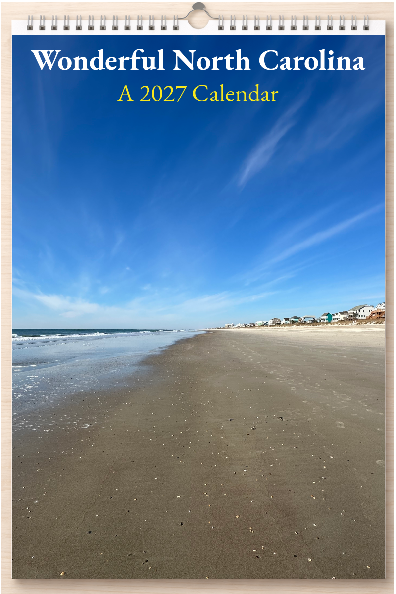 Wonderful North Carolina: A 2027 Calendar