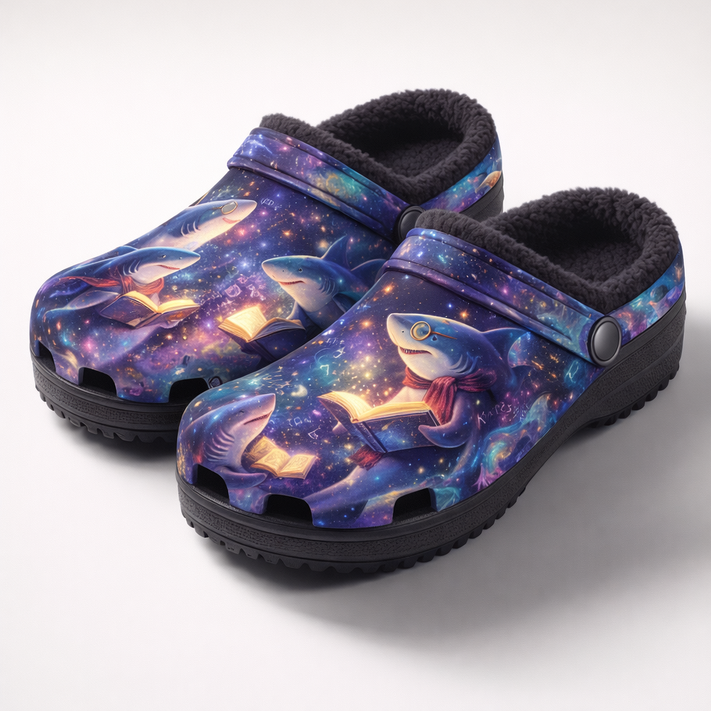 Krissy's Signature Fur-Lined Clogs(Men's) – Silent Spark Press