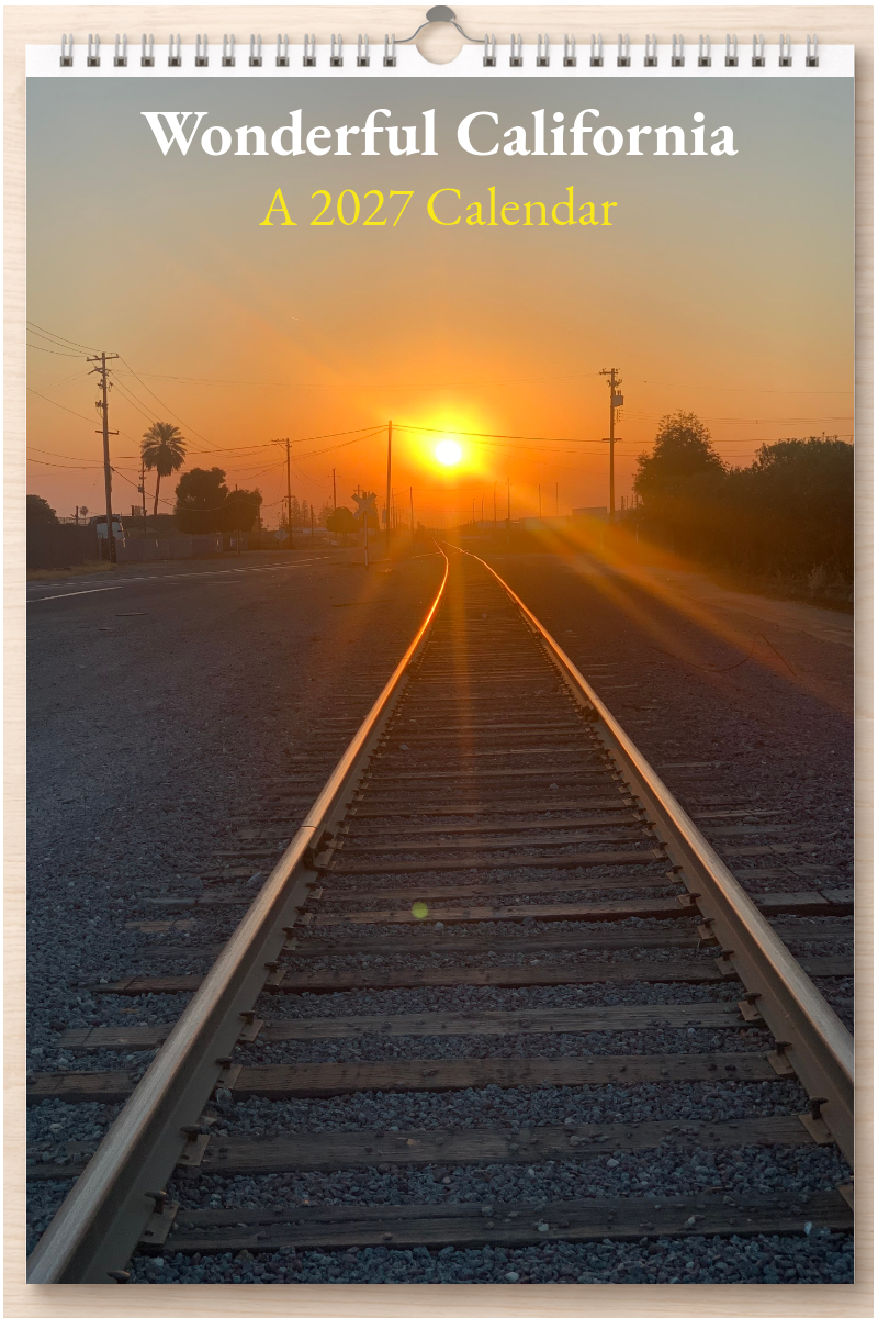 Wonderful California: A 2027 Calendar