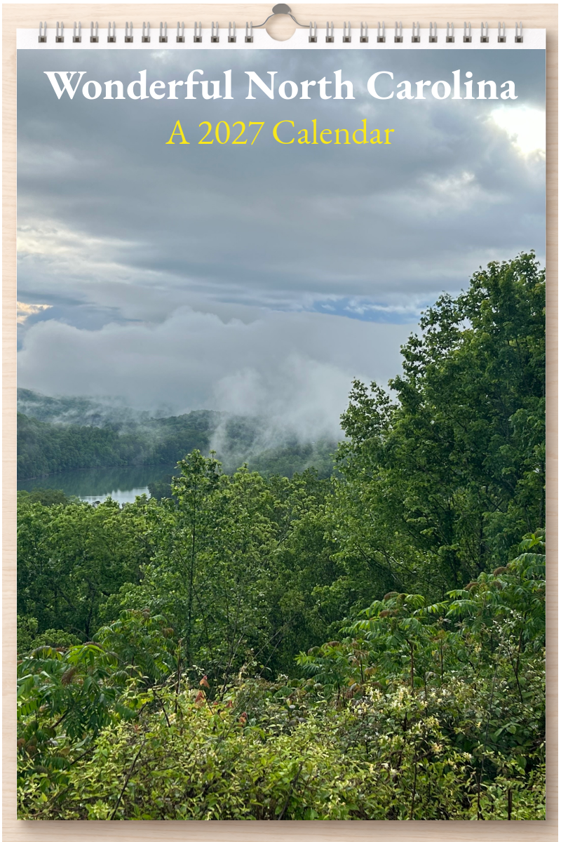 Wonderful North Carolina: A 2027 Calendar