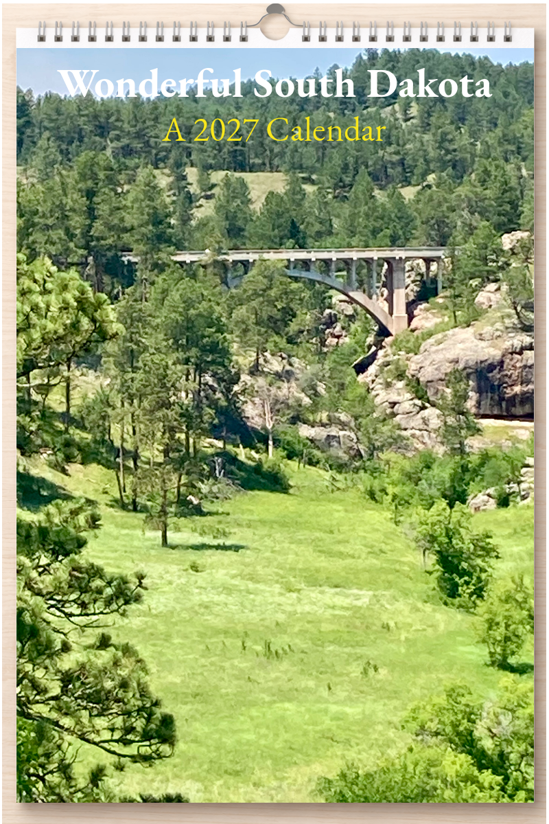 Wonderful South Dakota: A 2027 Calendar