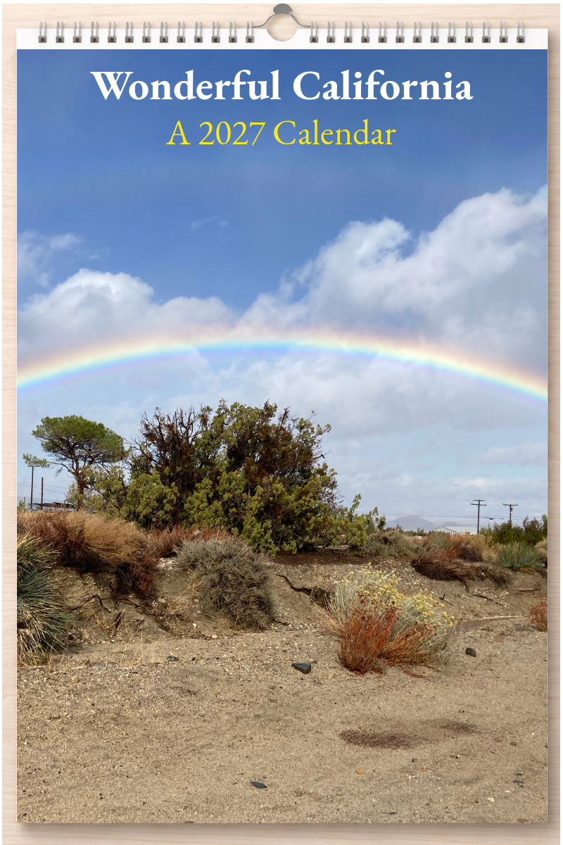 Wonderful California: A 2027 Calendar