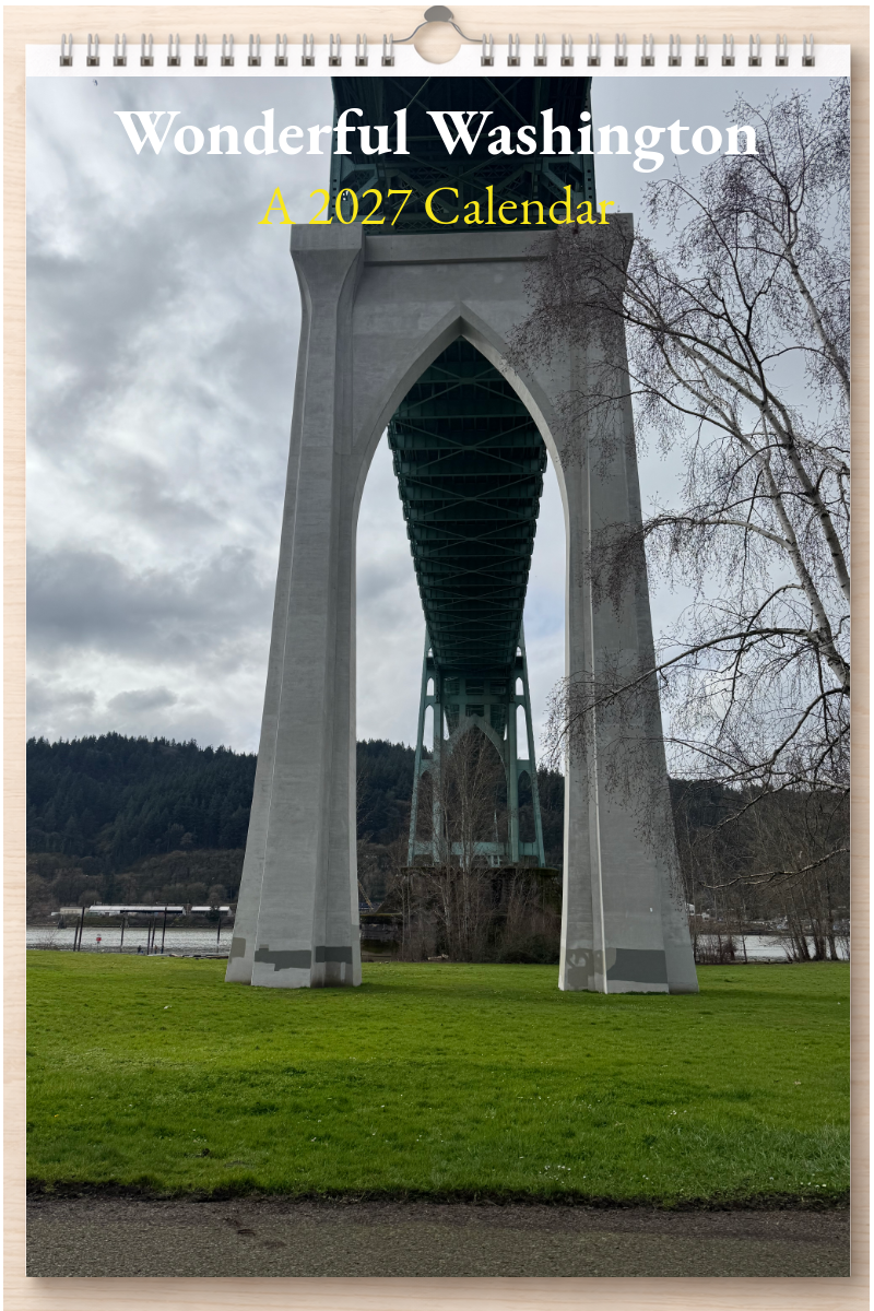 Wonderful Washington: A 2027 Calendar