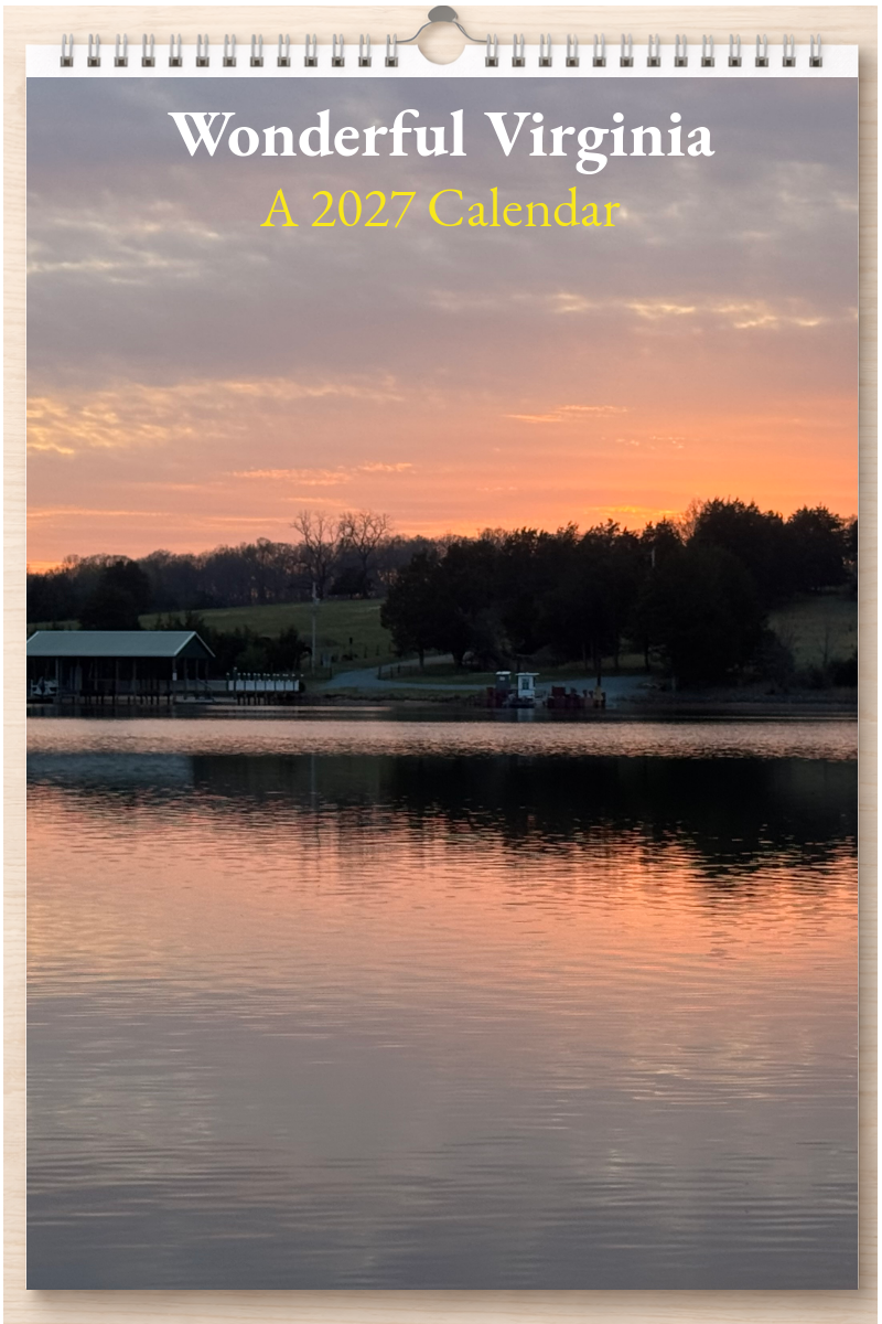 Wonderful Virginia: A 2027 Calendar