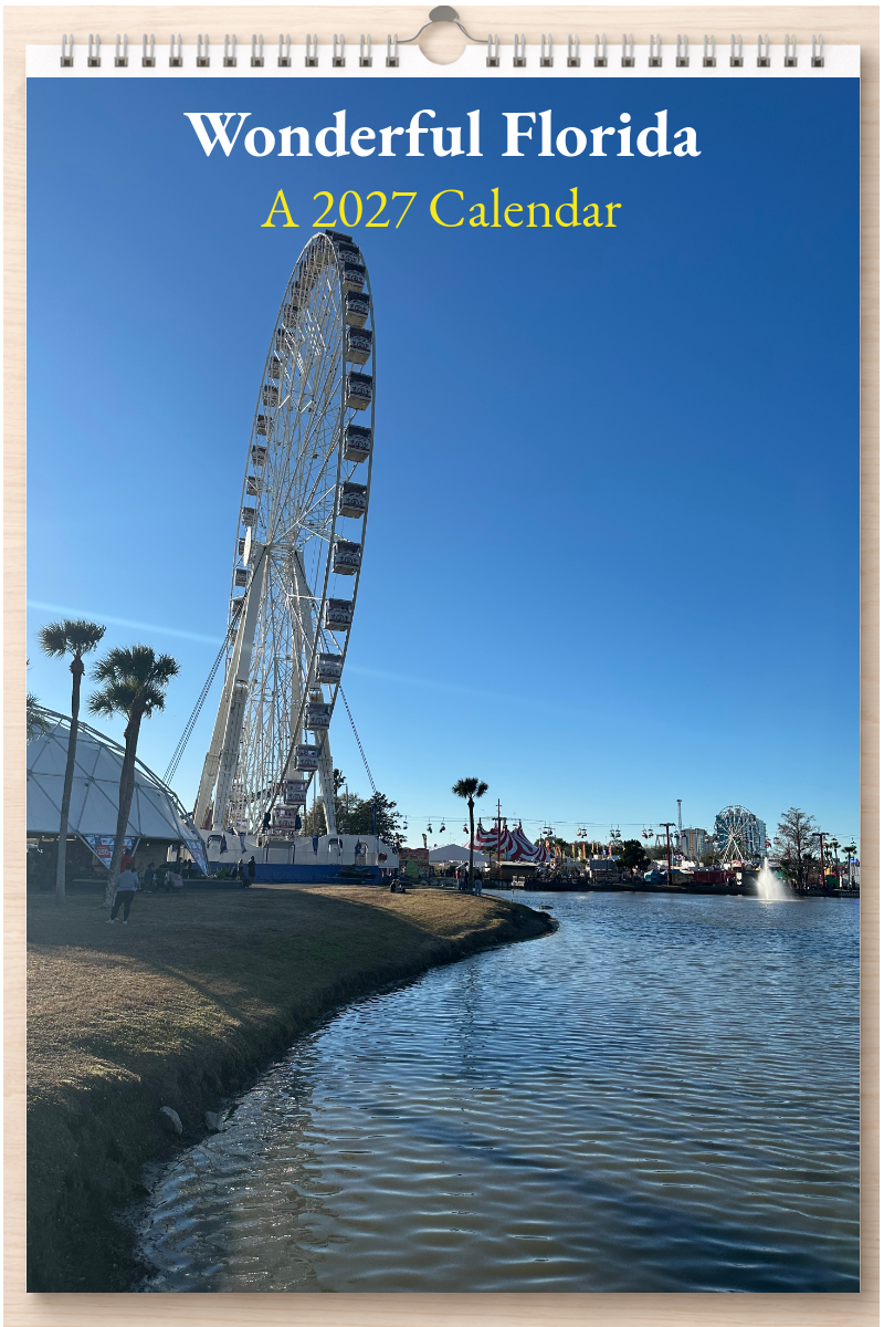 Wonderful Florida: A 2027 Calendar