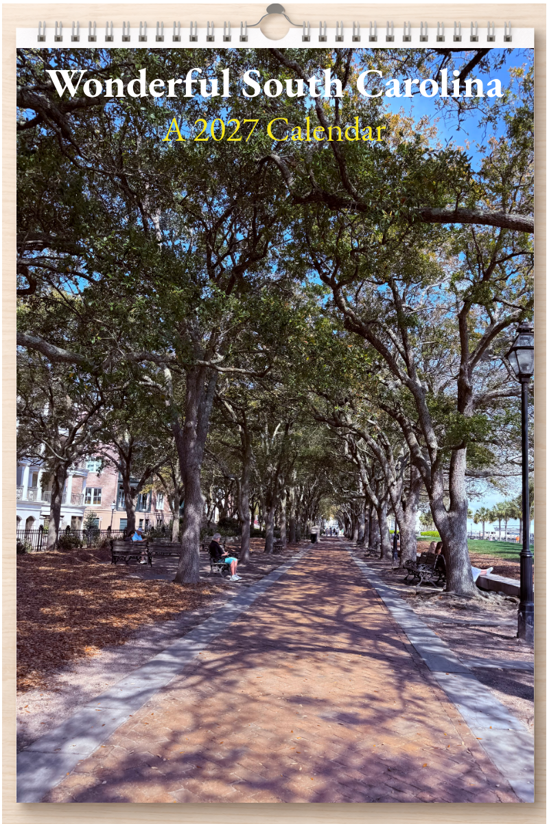 Wonderful South Carolina: A 2027 Calendar