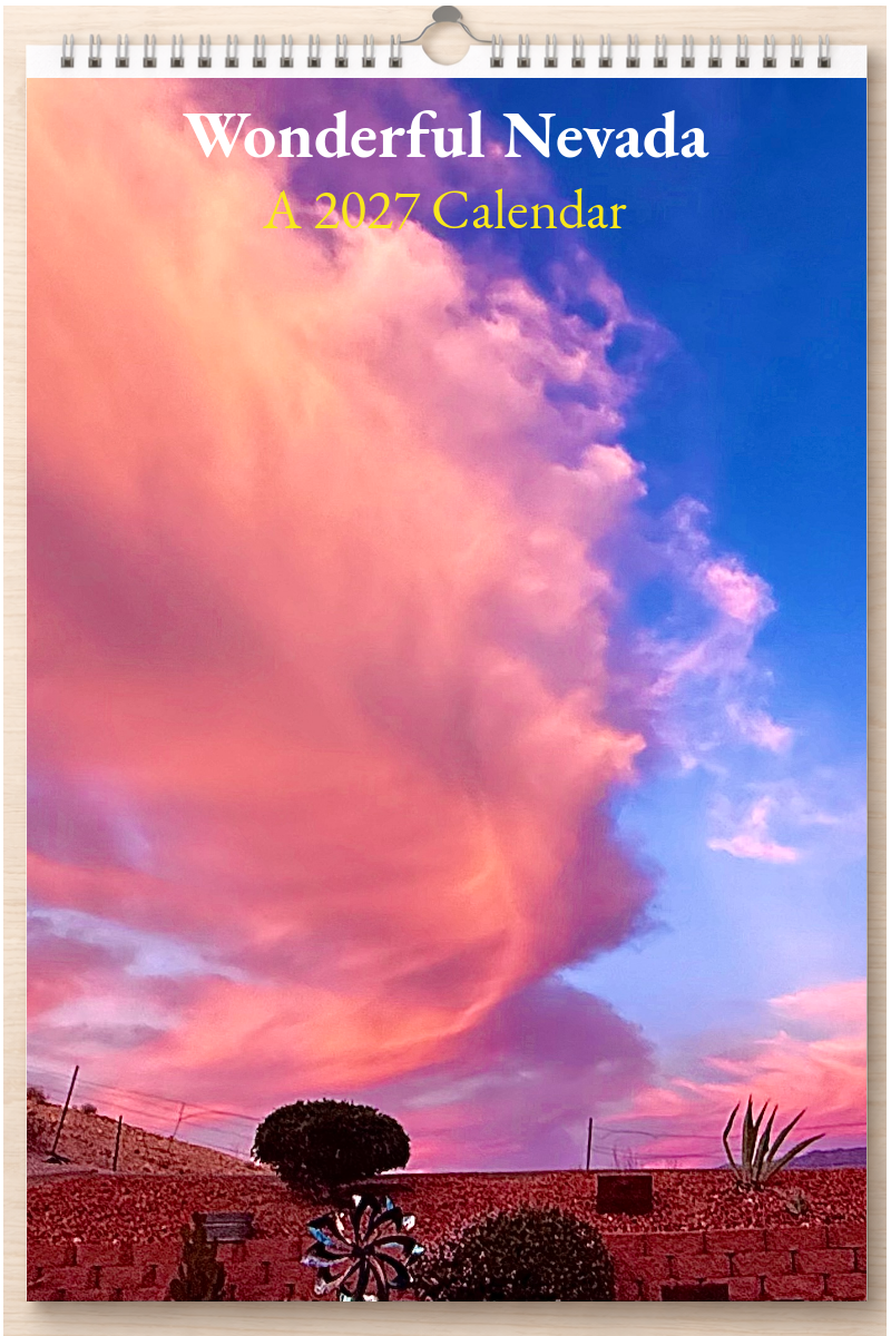 Wonderful Nevada: A 2027 Calendar