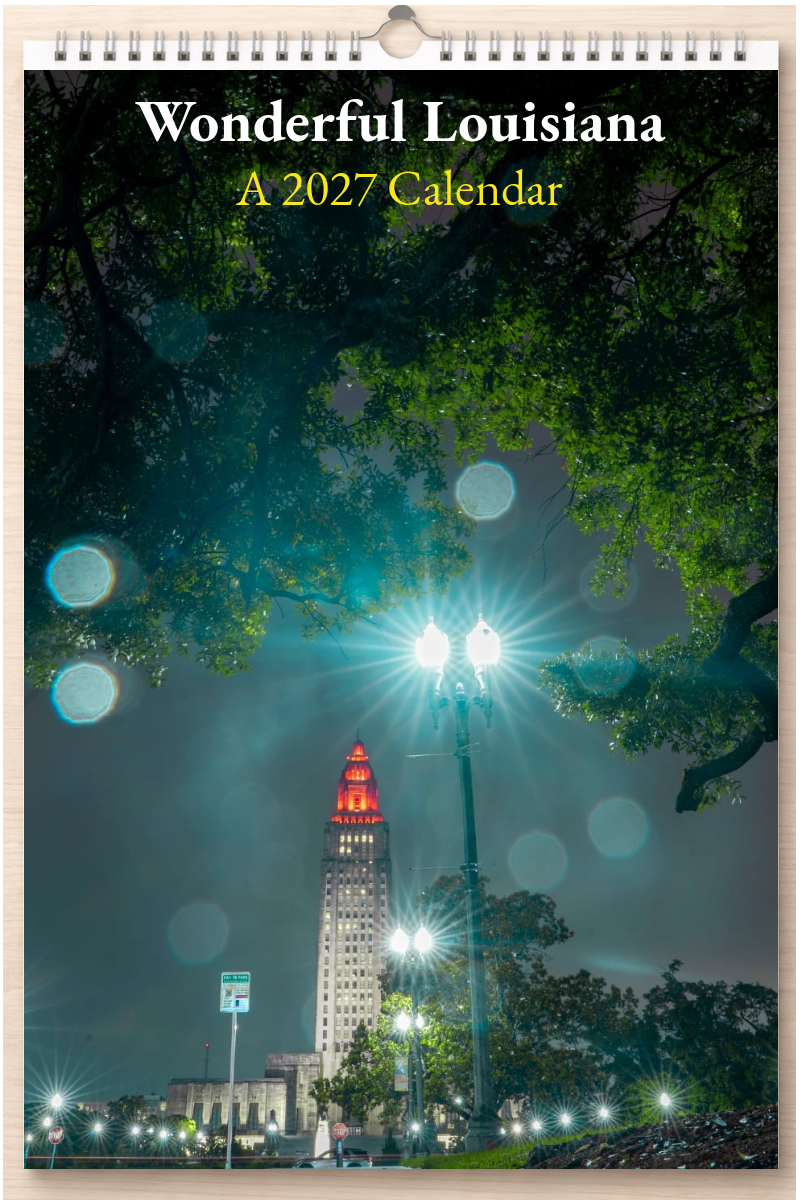 Wonderful Louisiana: A 2027 Calendar