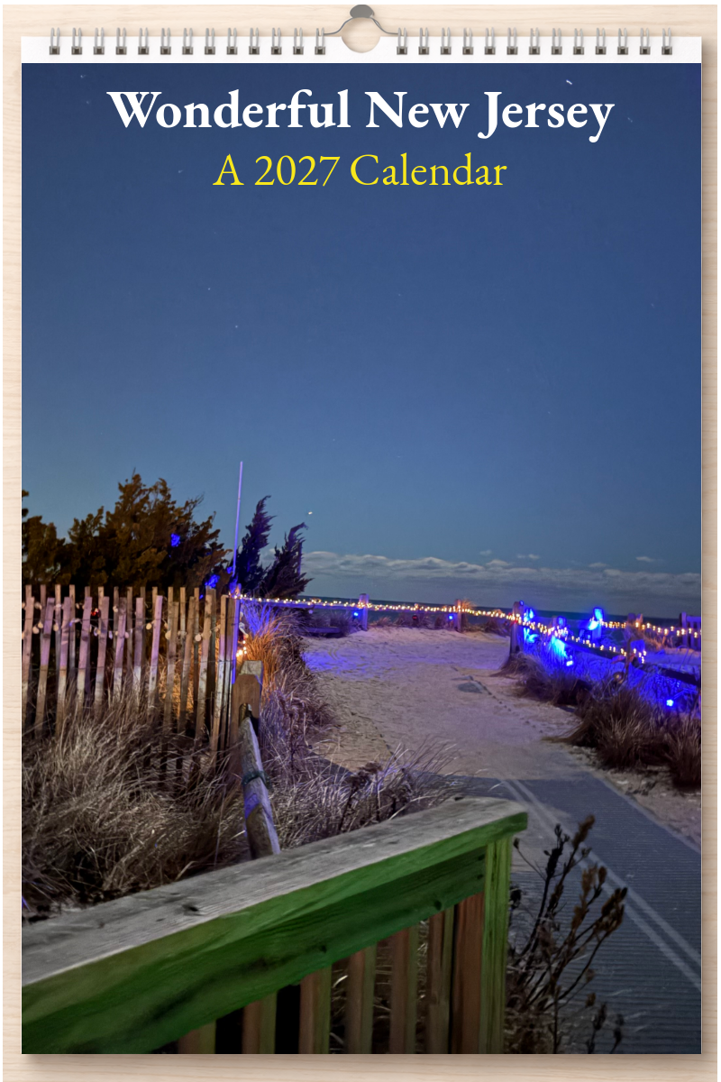 Wonderful New Jersey: A 2027 Calendar