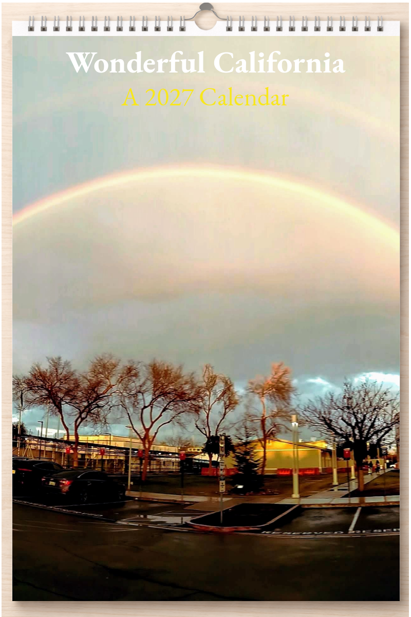 Wonderful California: A 2027 Calendar