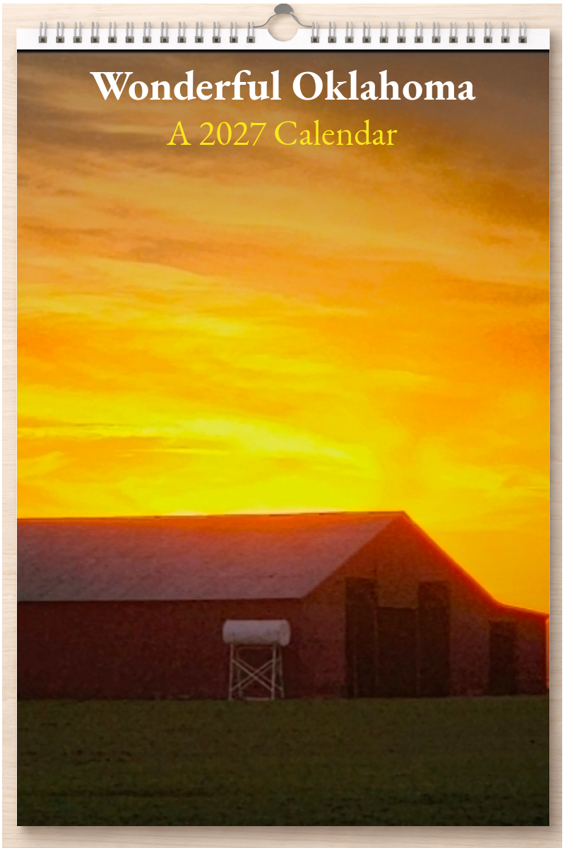 Wonderful Oklahoma: A 2027 Calendar