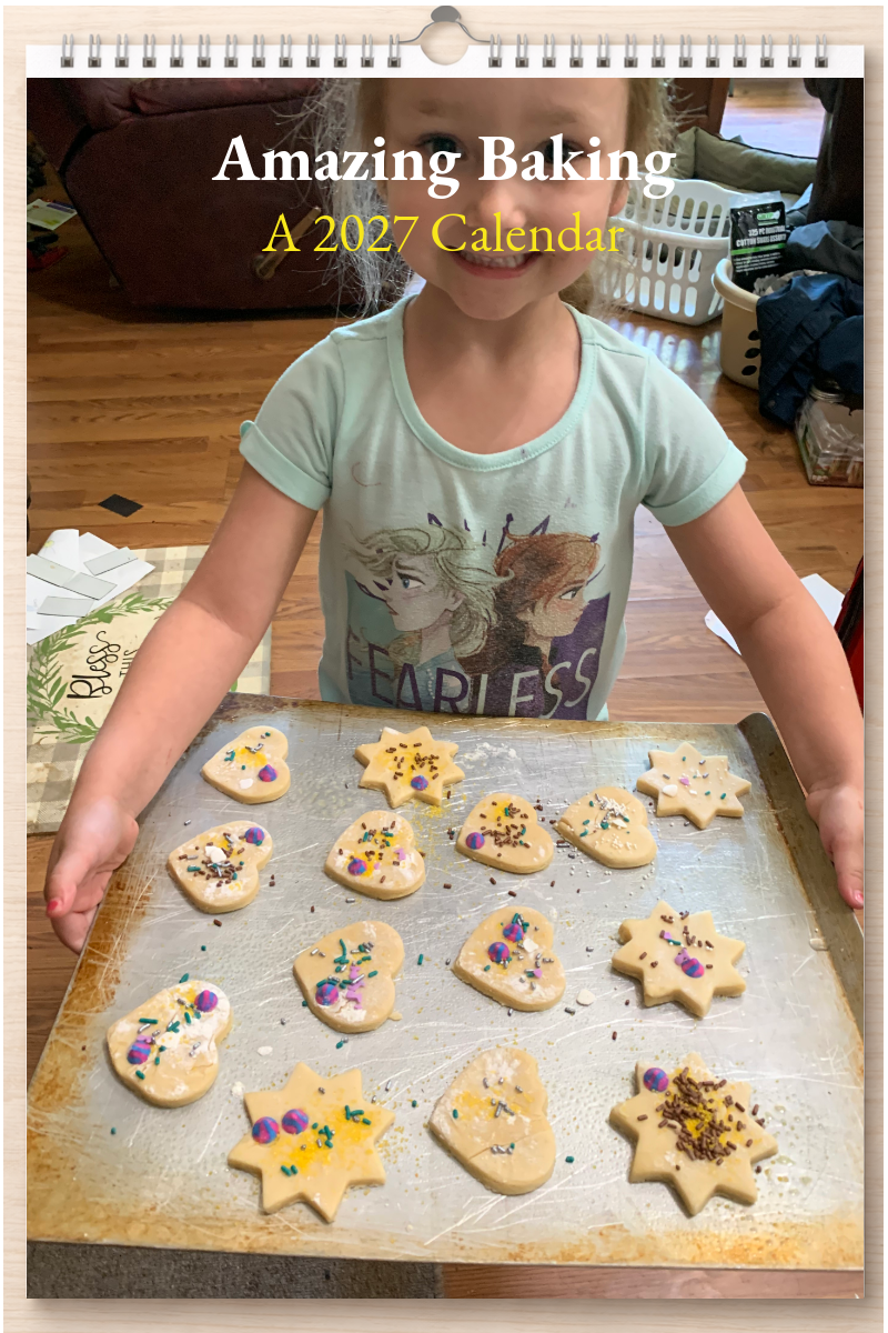 Amazing Baking: A 2027 Calendar