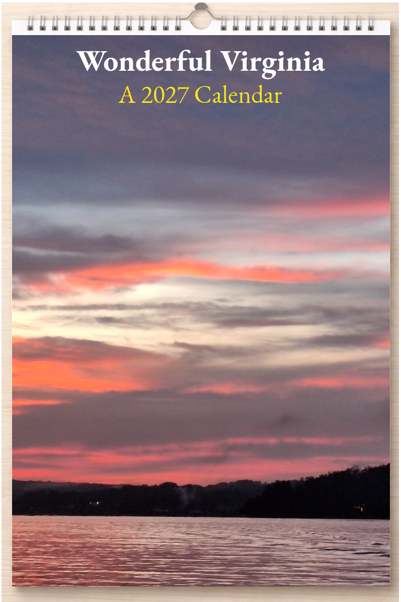 Wonderful Virginia: A 2027 Calendar