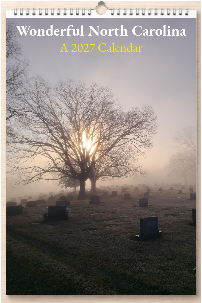 Wonderful North Carolina: A 2027 Calendar