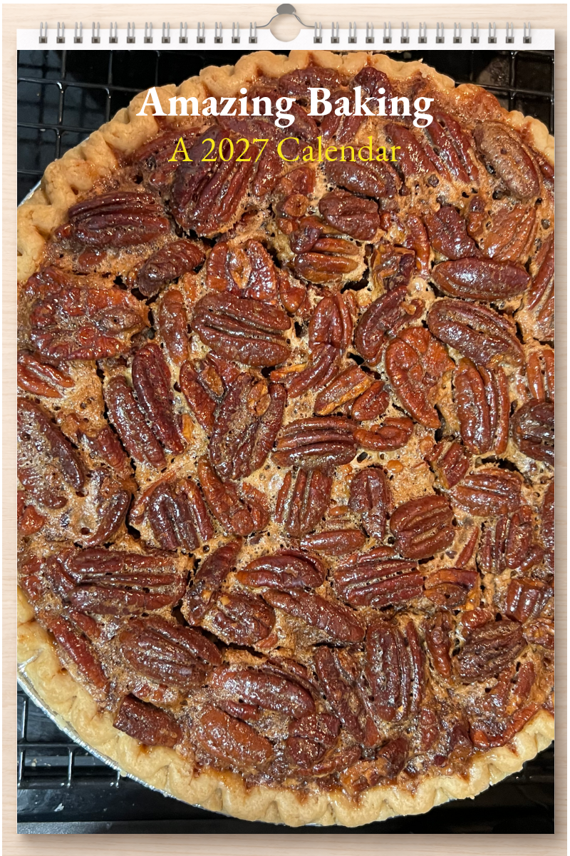 Amazing Baking: A 2027 Calendar
