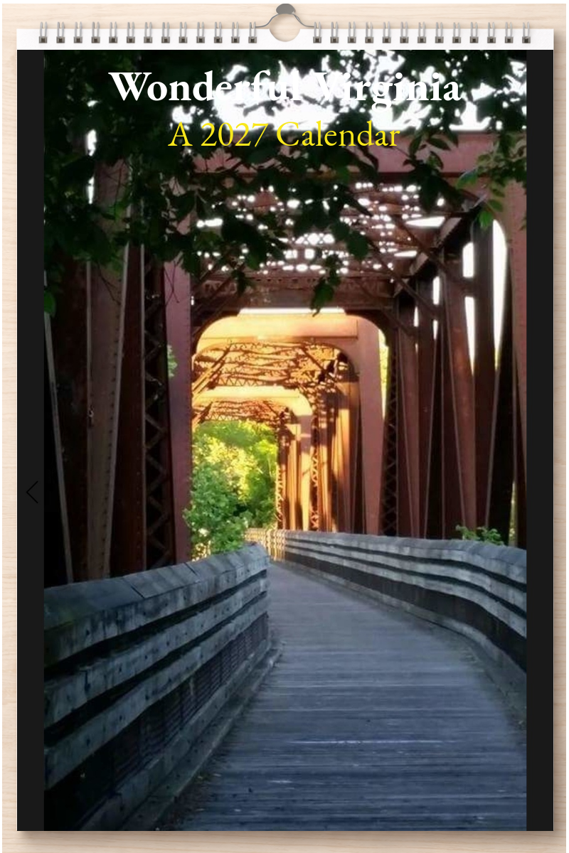 Wonderful Virginia: A 2027 Calendar