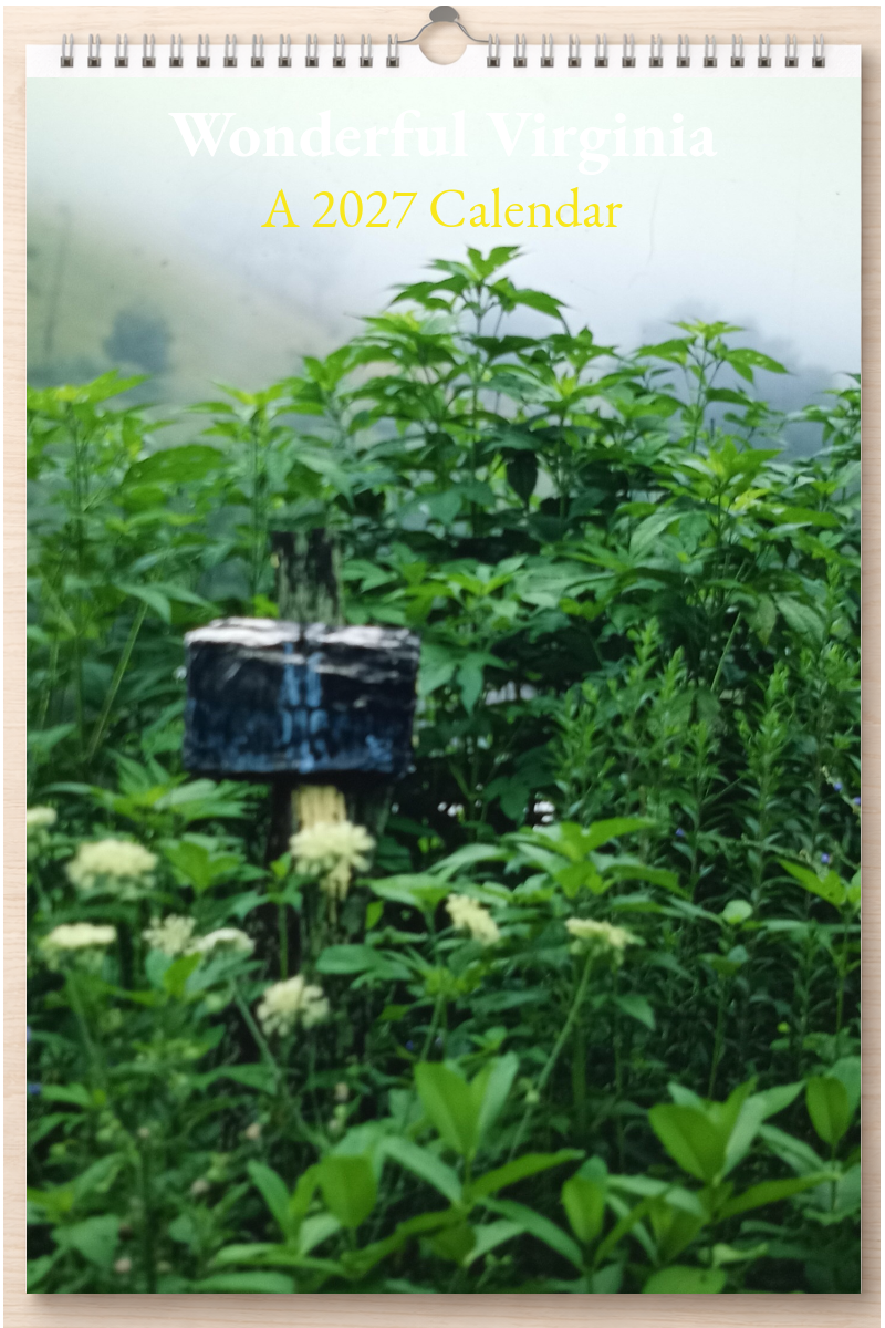 Wonderful Virginia: A 2027 Calendar