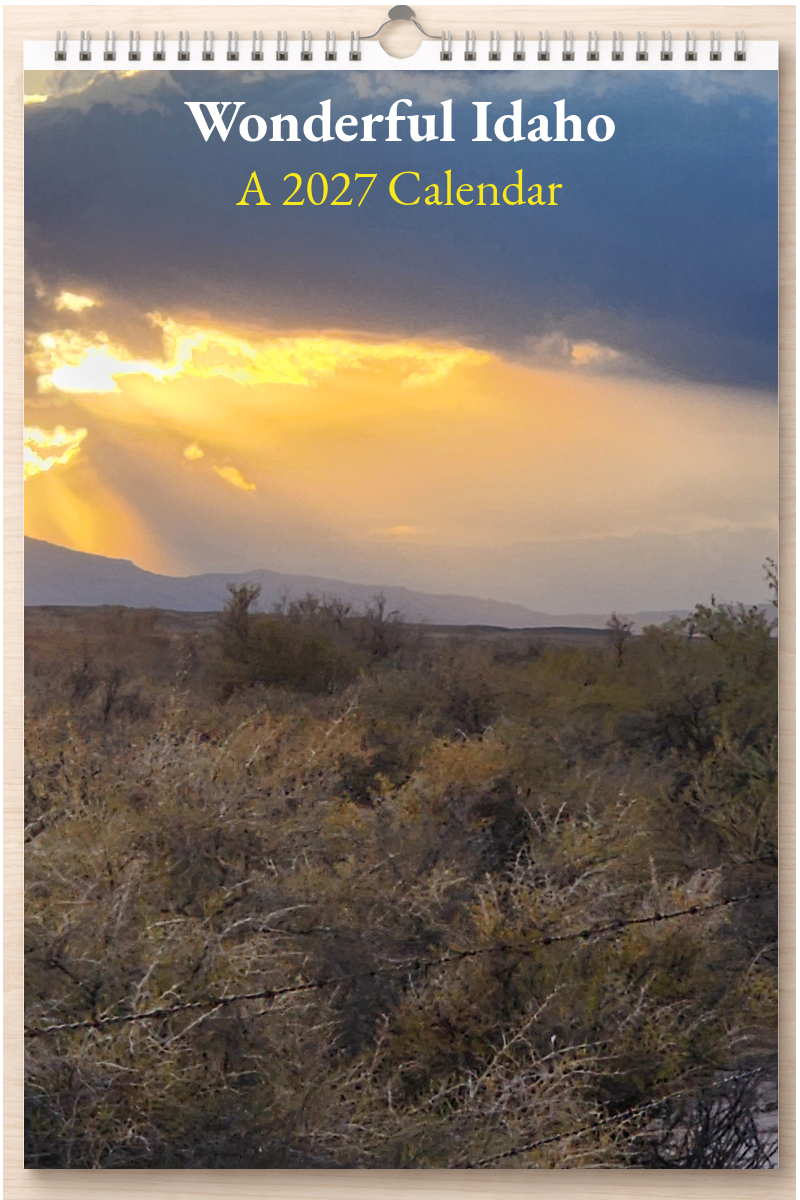 Wonderful Idaho: A 2027 Calendar