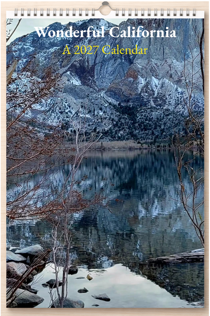 Wonderful California: A 2027 Calendar