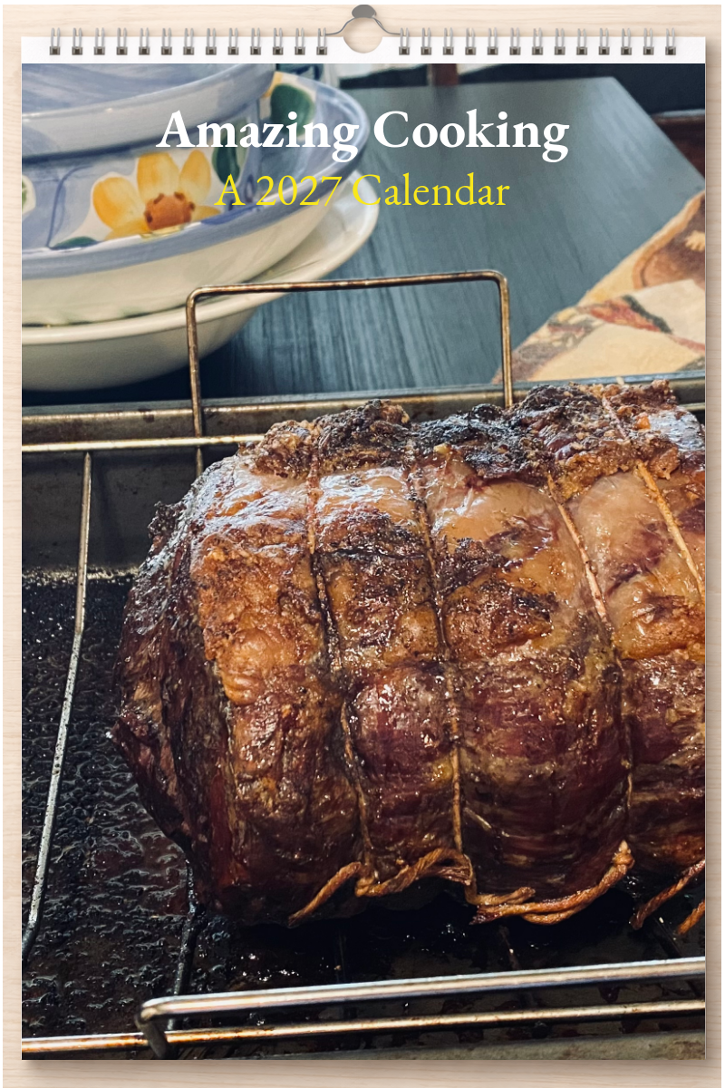 Amazing Cooking: A 2027 Calendar