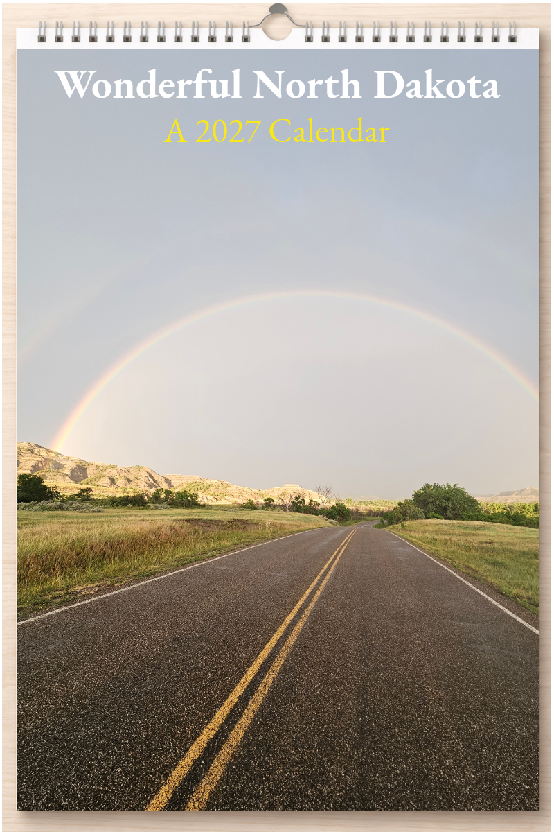 Wonderful North Dakota: A 2027 Calendar