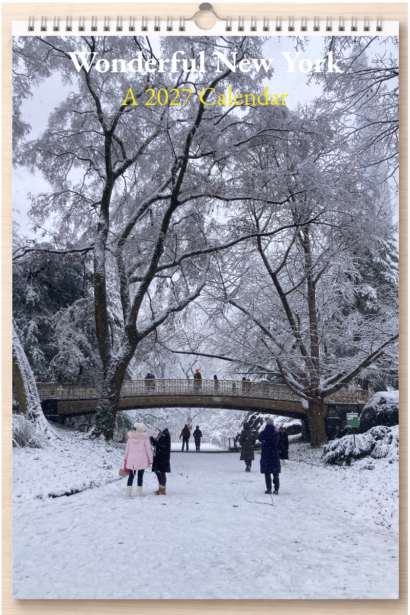 Wonderful New York: A 2027 Calendar