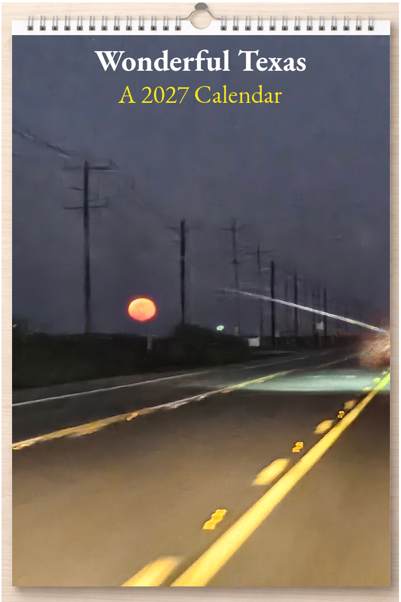 Wonderful Texas: A 2027 Calendar