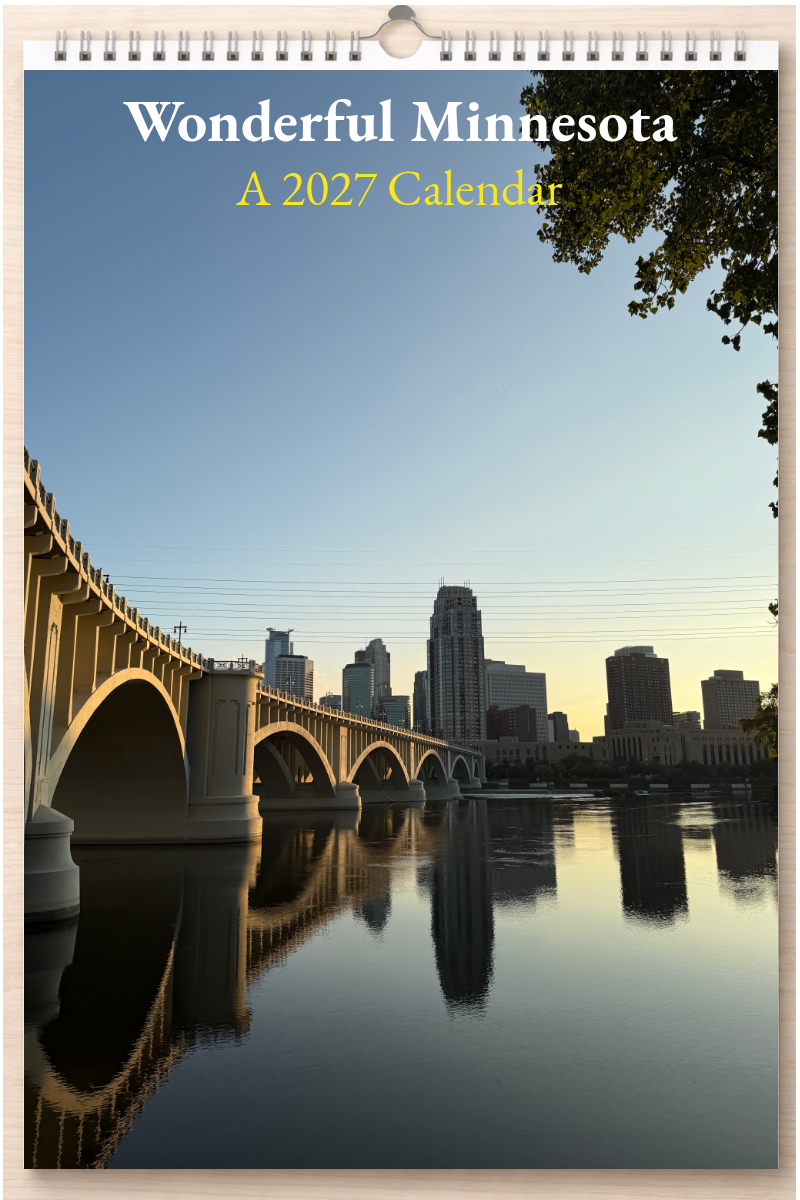 Wonderful Minnesota: A 2027 Calendar