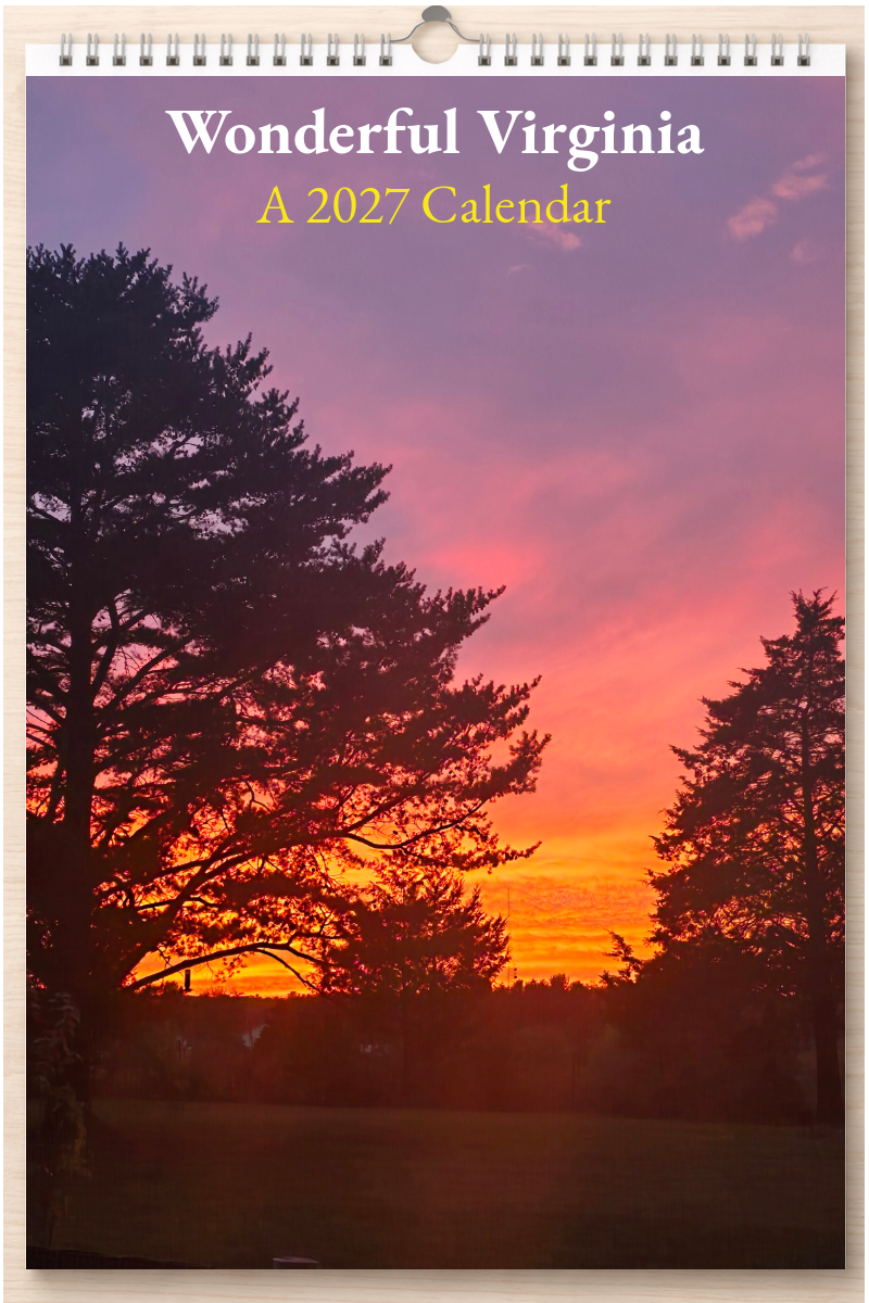 Wonderful Virginia: A 2027 Calendar
